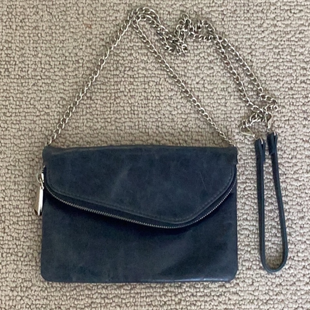 HOBO Navy Blue Crossbody Bag